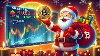 Crypto Holiday Blues: Bitcoin's Santa Rally Faces Challenges, XRP and DOGE Under Pressure
