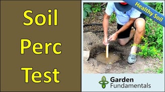 How to perform a percolation test of your soil