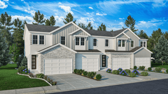 a rendering of a duplex in Utah