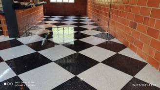 Piso granitina salo de festa