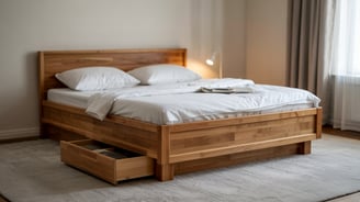 box bed with hidden storage