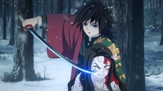 Demon Slayer Giyu and Nezuko