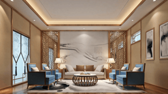 False Ceiling for Rectangular Hall