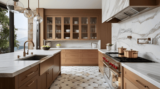 Kitchen: Who Will Win In The Battle Of Marble Vs Tile