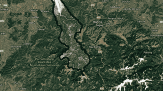 Harta LiDAR pentru Comuna cugir, alba