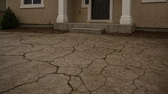 damaged concrete
