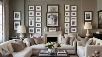 The image depicts a construction site with a large structure covered in scaffolding. In the foreground, there is a decorative pagoda-like structure with intricate designs, set against a backdrop of metal beams and a partially covered building.