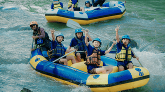 Rafting di Elo Magelang, pilihan aktivitas outdoor terbaik di Jawa Tengah.
