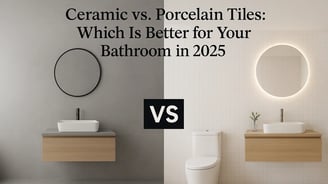 ceramic vs porcelain tiles