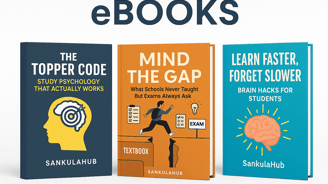 a group of books with a man in a suit and a woman in a suit