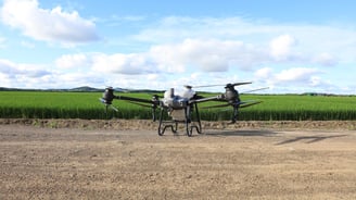 DJI Spreading Drone
