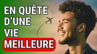jeune réfugié plein d'espoir