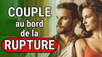 couple pensif ne se regardant pas