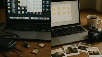 Como Organizar as Fotos