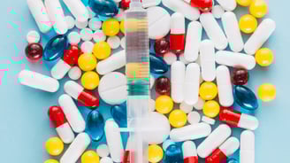 a syll of pills and pills in a syll