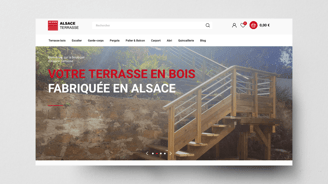 Gestion d'un Site e-commerce Alsace Terrasse