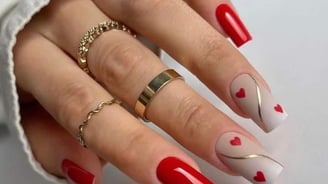 a woman's hand painted manicured manicured manicured manicured manicured