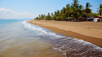 vista da praia em puntarenas costa rica