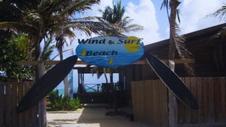 praia de wind e surf Bonaire