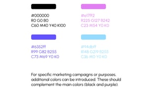 Modern AI-powered color palette.