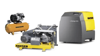 Stationary reciprocating compressors are perfect for workshop or industrial applications. Wide rang