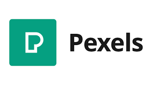 Pexels logo for royalty-free stock images and videos