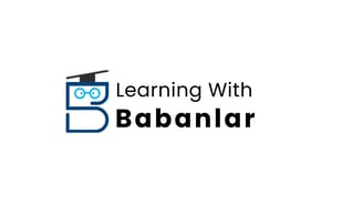 Learning With Babanlar logo, in blue and black. It consists of the LWB icon, and the words.