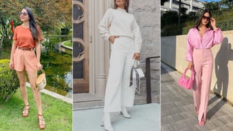 Tendencias para looks monocromáticos de primavera