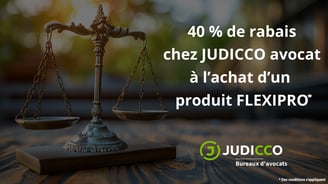 Publicité de Judicco bureaux d'avocats