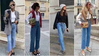 CALÇA JEANS RETA
