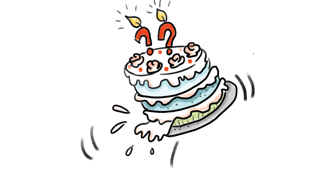 Comiczeichung Torte Illustration Franziska Rosenteich