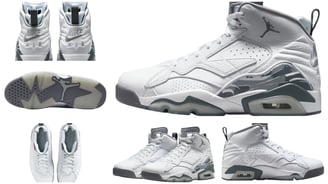 a collection of different sneakers, Nike Jordan MVP Cool Grey