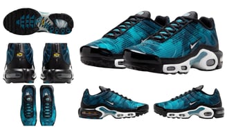 a collection of sneakers, Nike Air Max Plus Dot Pattern