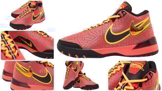 a collage of a pair of sneakers, Nike Zoom  LeBron Nxxt Gen