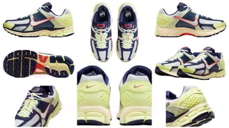 a collection of different sneakers, Nike Zoom Vomero 5