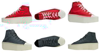 a variety of different types of shoes and sneakers adidas Y-3 Kyasu Hi