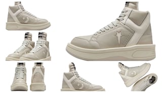 a collection of different sneakers, Converse Pelican