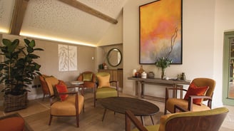 Atmospheric painting by Lumai Studio reflecting natural stillness and heritage setting