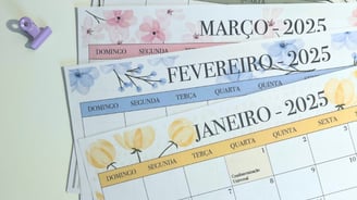 Planner 2025 grátis para baixar em imprimir Os melhores sites com arquivos grátis