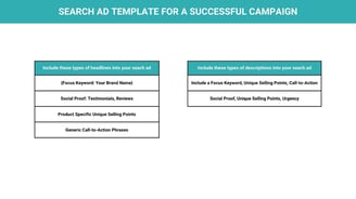 responsive search ads template