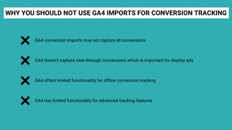 google ads conversion tracking advantages over ga4