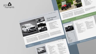 Mockup, Pro Humanis, Datenblätter für Social Sponsoring