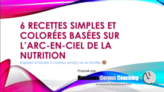 6 recettes arc en ciel