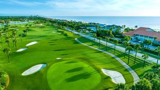a golf course