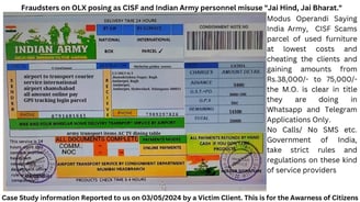 Modus Operandi Olx Frauds