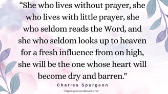 a quote from Charles spurgeon