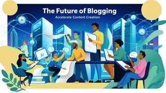 AI is the future of blogging; AI tools accelerate content creation; writers need to adapt in hindi Blog