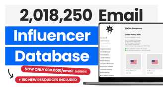 social influencer database
