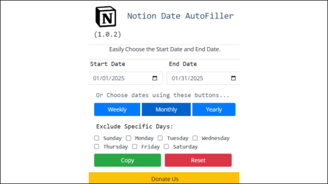 Notion Date Filler Presentation