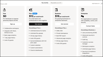 Notion Pricing